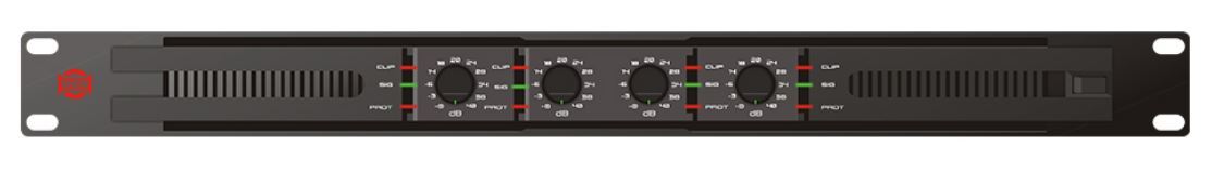 多通道高压D类功放AH150.4/AH300.4/AH500.4